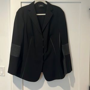 Akris black blazer